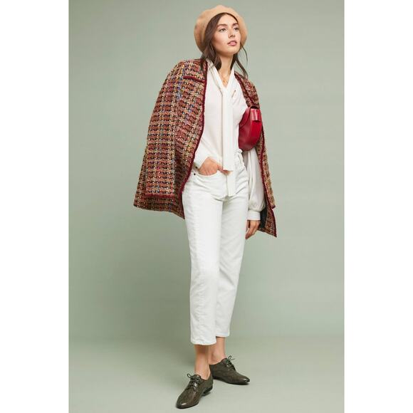 Anthropologie Tweed Blazer Jacket - Picture 2 of 12